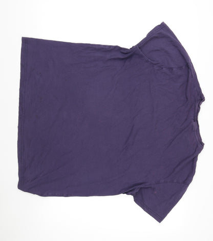 McKenzie Men's Purple XL Logo T-Shirt