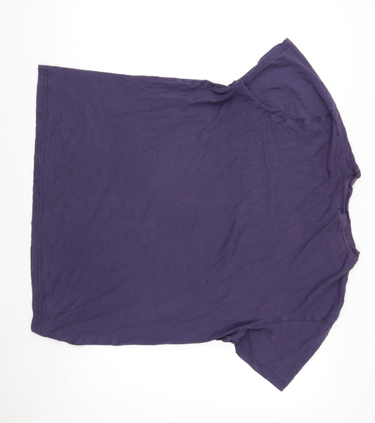 McKenzie Men's Purple XL Logo T-Shirt