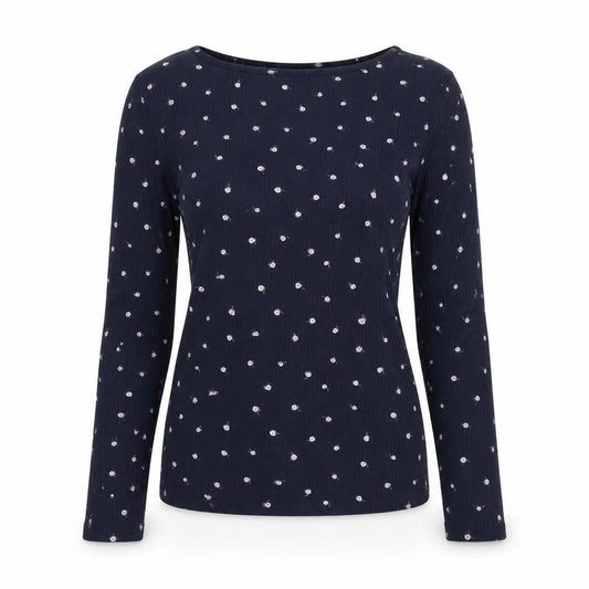 Womens UK Size 10 Marks and Spencer Blue Basic Blouse