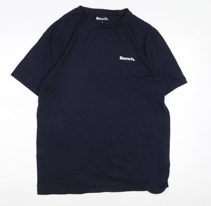 Mens UK Size L Bench Blue  T-Shirt