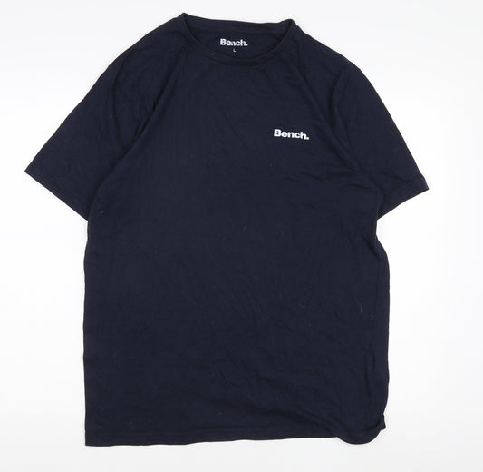 Mens UK Size L Bench Blue  T-Shirt