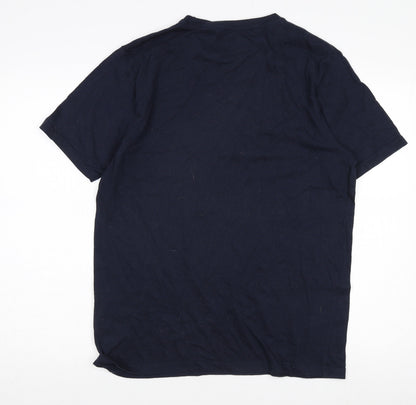 Mens UK Size L Bench Blue  T-Shirt
