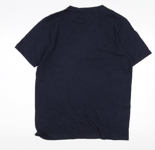 Mens UK Size L Bench Blue  T-Shirt