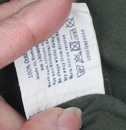 Jack Wills Green Women's T-Shirt Size 6 Basic