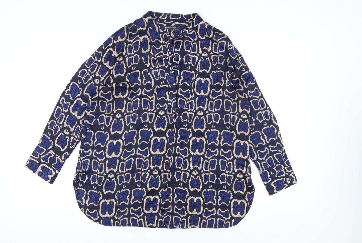 Womens UK Size 14 Marks and Spencer Multicoloured  Button-Up