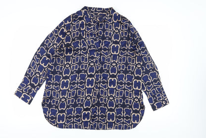 Womens UK Size 14 Marks and Spencer Multicoloured  Button-Up