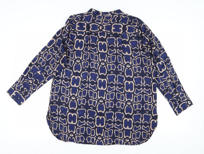 Womens UK Size 14 Marks and Spencer Multicoloured  Button-Up