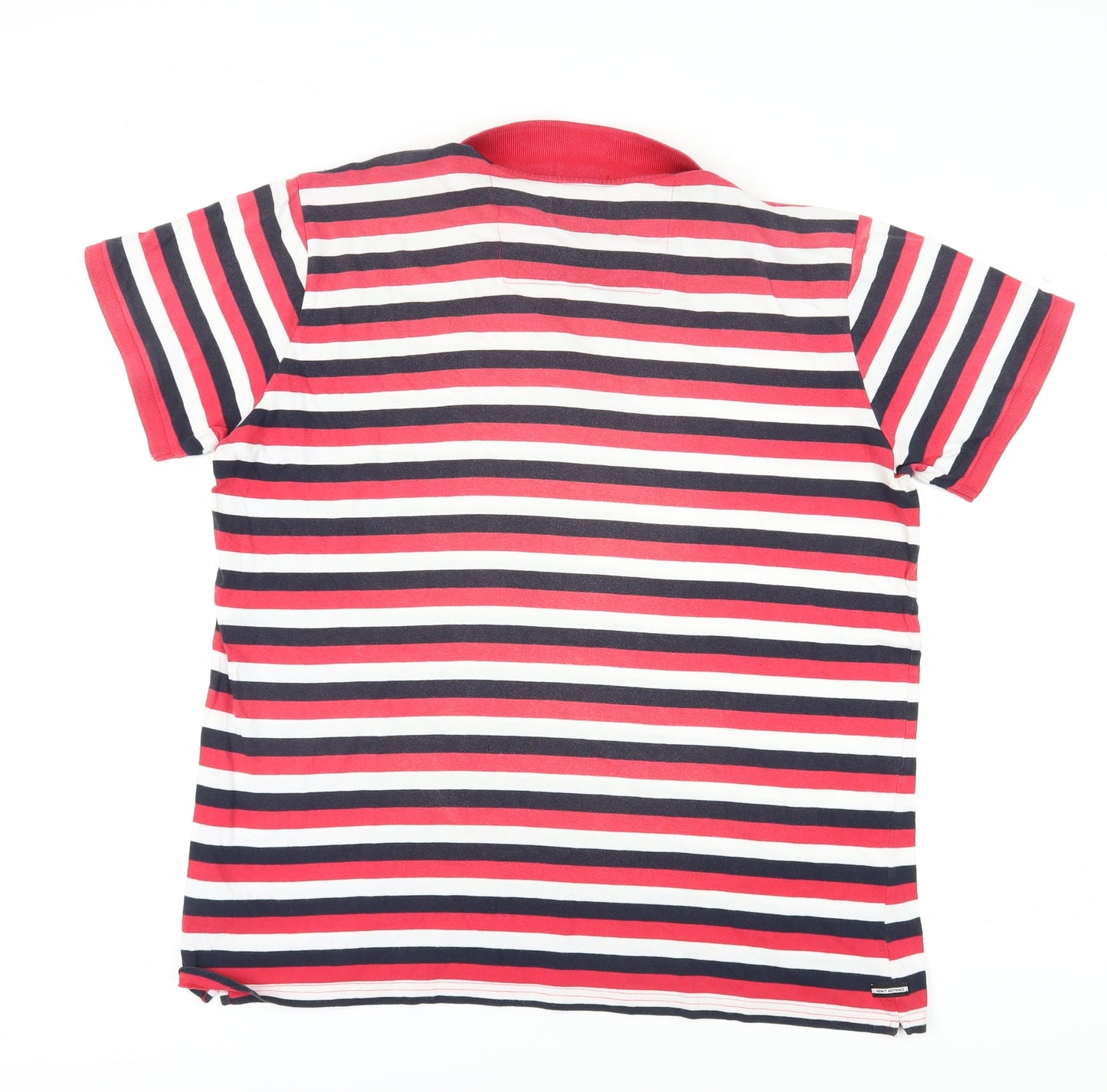 Weekend Offender Men's Multicoloured Striped Polo XL