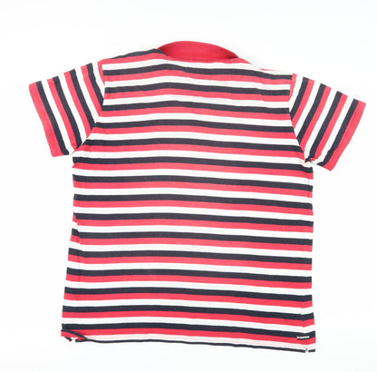Weekend Offender Men's Multicoloured Striped Polo XL