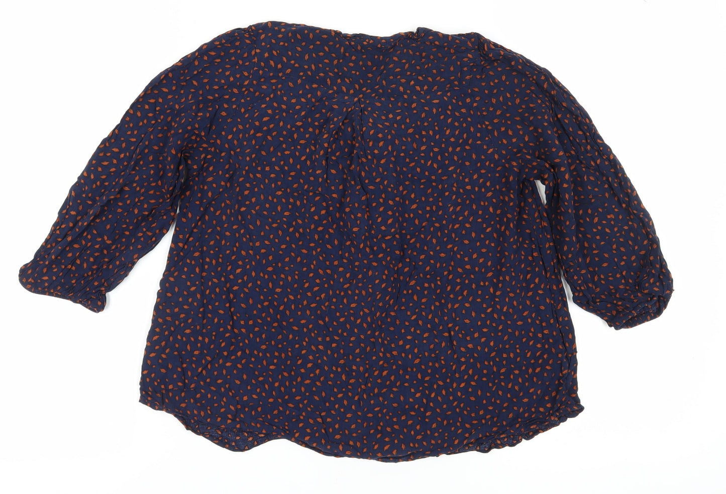 Womens UK Size 10 H&M Blue Kimono Blouse