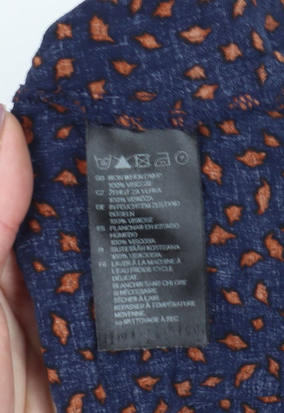 Womens UK Size 10 H&M Blue Kimono Blouse