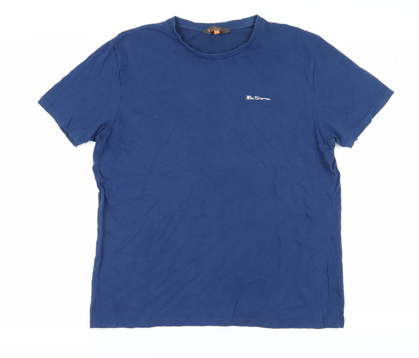 Mens UK Size L Ben Sherman Blue  T-Shirt