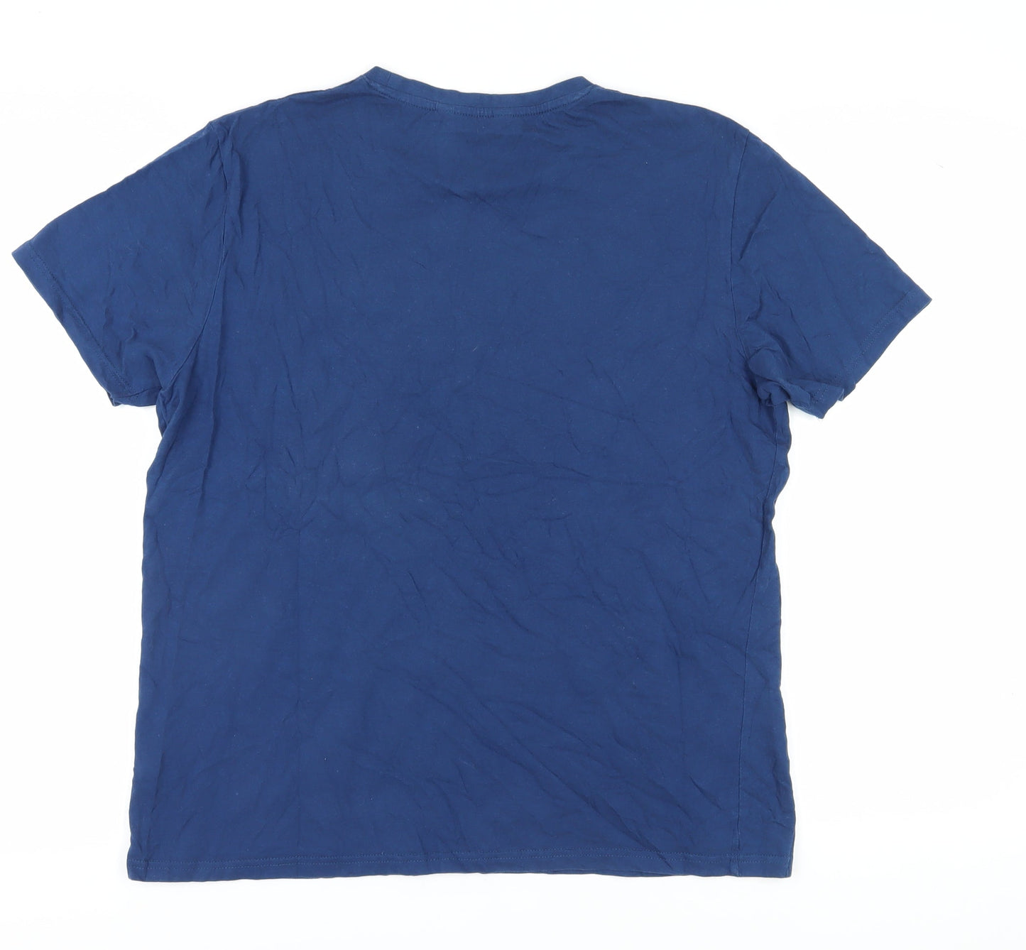 Mens UK Size L Ben Sherman Blue  T-Shirt
