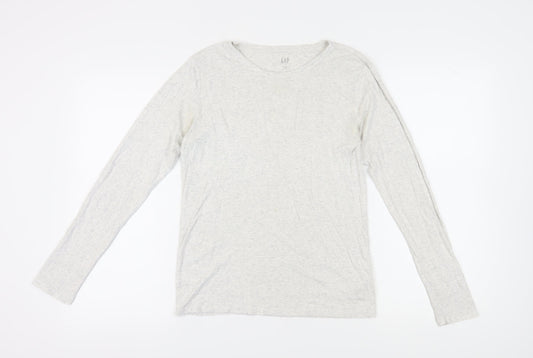 Womens UK Size L Gap Grey Basic T-Shirt