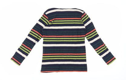 Isle Women's Striped Boat Neck Cotton T-Shirt S