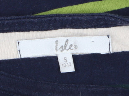 Isle Women's Striped Boat Neck Cotton T-Shirt S