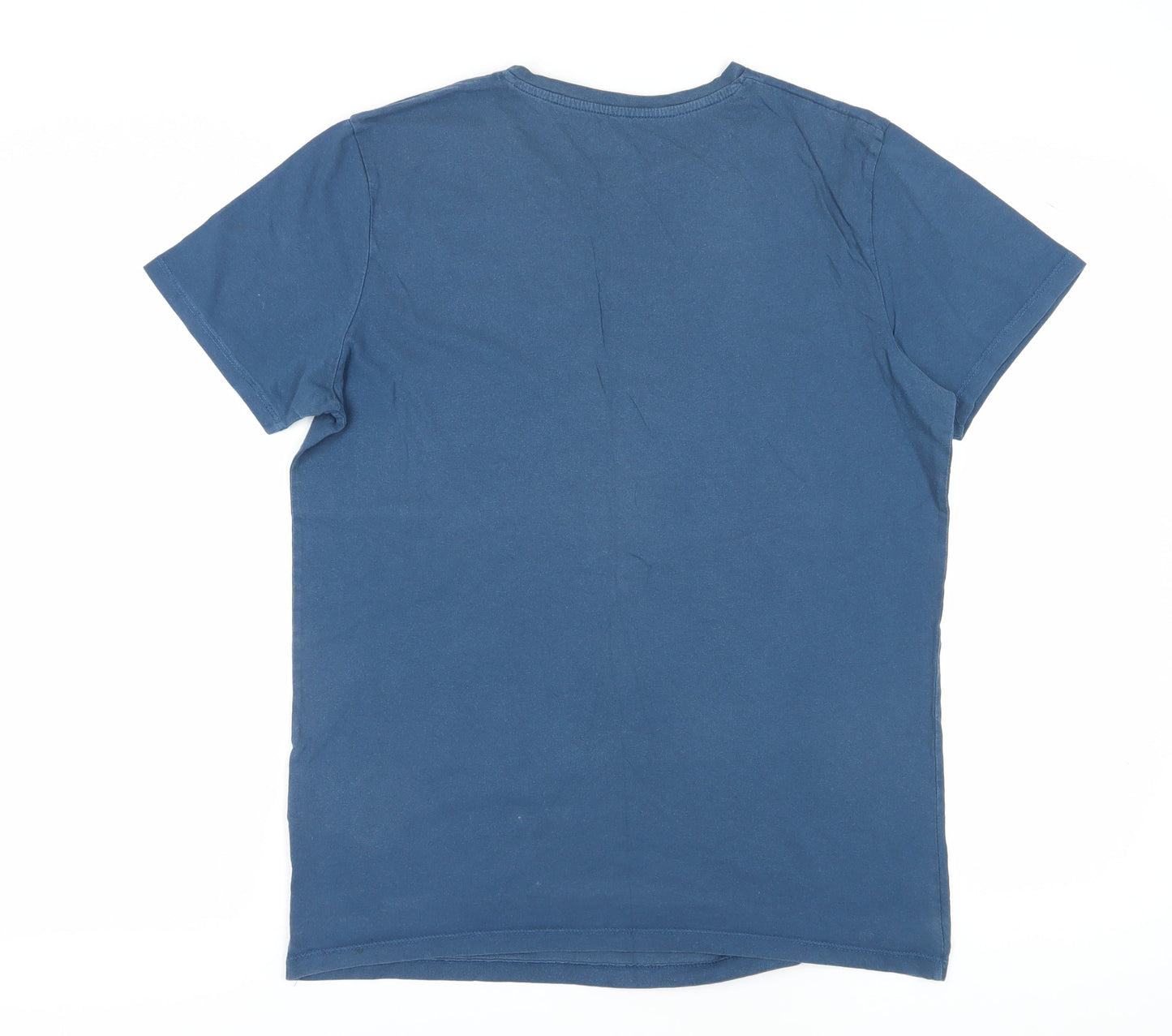 Mens UK Size L JACK & JONES Blue  T-Shirt