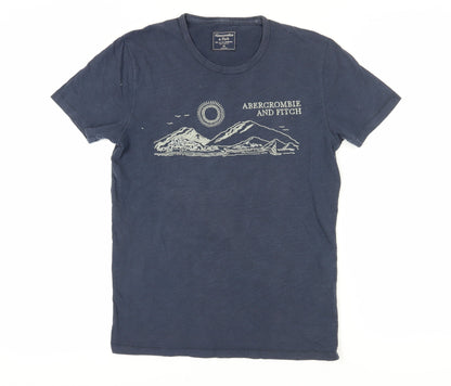 Abercrombie & Fitch Men’s Blue XS Graphic T-Shirt