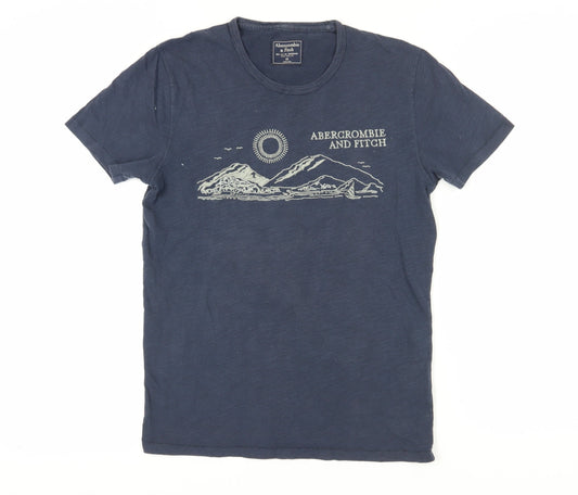 Abercrombie & Fitch Men’s Blue XS Graphic T-Shirt