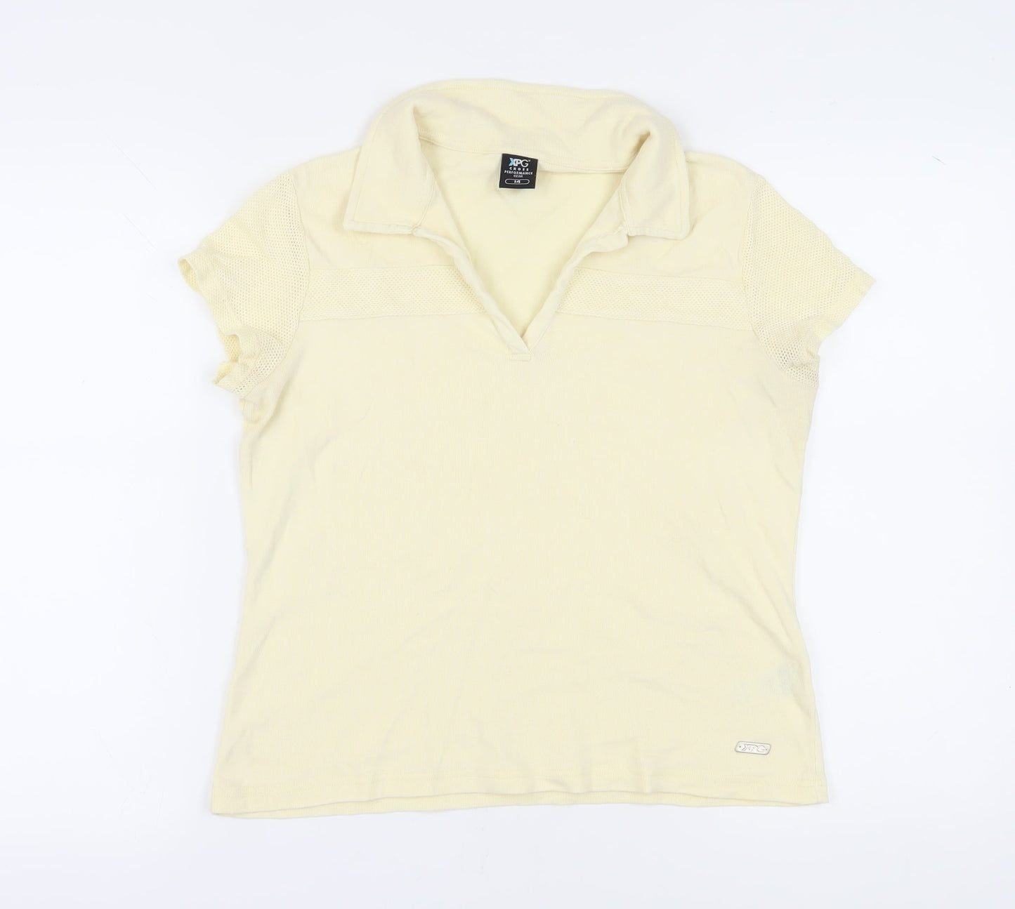XPG Women's Ivory Polo Shirt Size 14