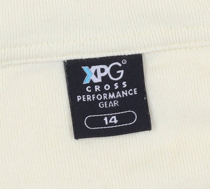 XPG Women's Ivory Polo Shirt Size 14
