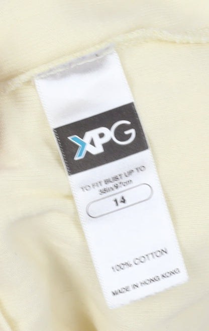 XPG Women's Ivory Polo Shirt Size 14