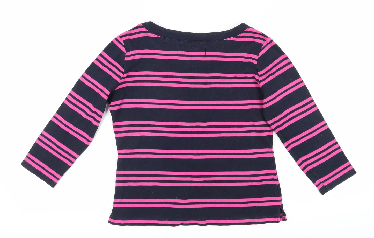 Chloe & Catherine Women's Striped T-Shirt, Multicoloured, Size 10