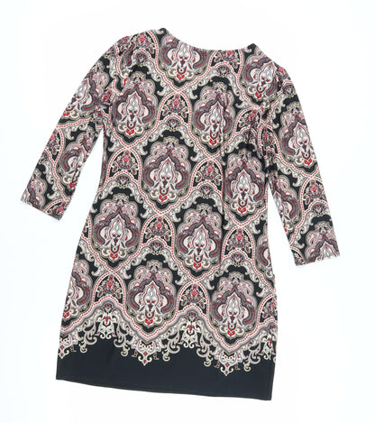 Wallis Women's Multicoloured Paisley Shift Dress