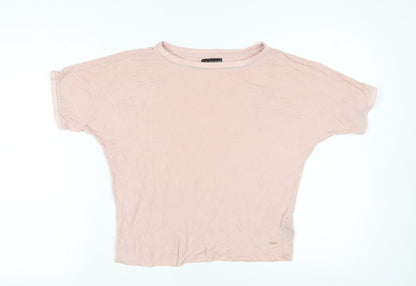 Womens UK Size 10 Marks and Spencer Pink  T-Shirt