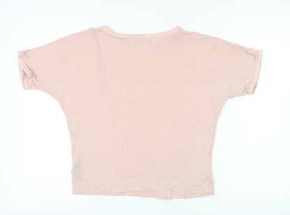 Womens UK Size 10 Marks and Spencer Pink  T-Shirt