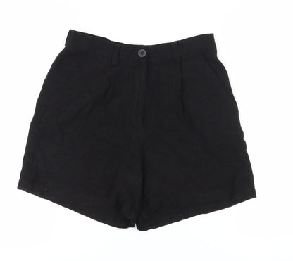 ASOS DESIGN Women's Black Chino Shorts Size 10