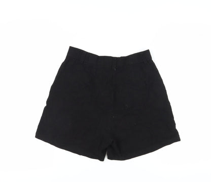 ASOS DESIGN Women's Black Chino Shorts Size 10
