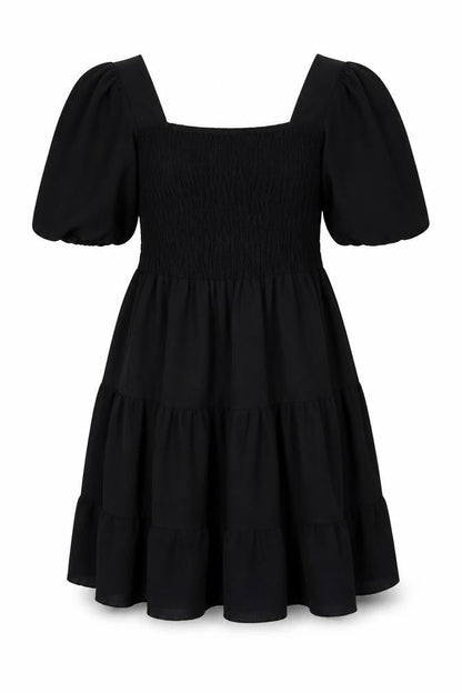 boohoo Women's Black A-Line Dress Size 12