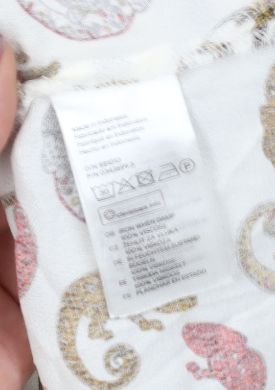 Womens UK Size 12 H&M Multicoloured  Blouse
