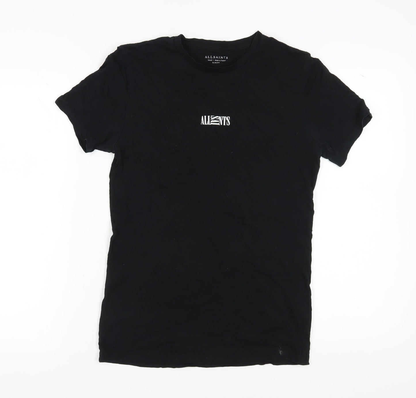 Mens UK Size S AllSaints Black  T-Shirt