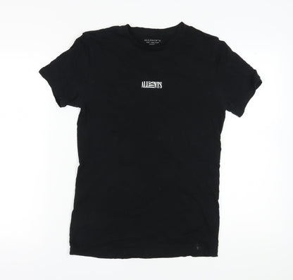 Mens UK Size S AllSaints Black  T-Shirt