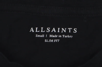 Mens UK Size S AllSaints Black  T-Shirt