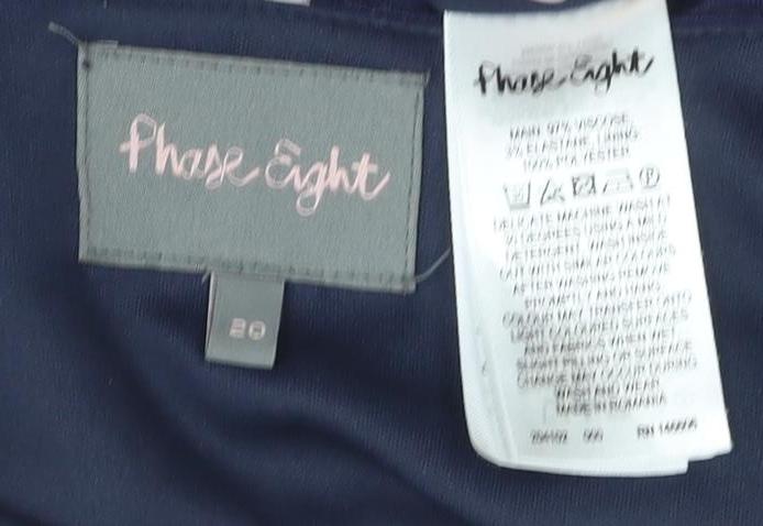 Jane & Ardy Women's Blue Floral Shift Dress Size 12