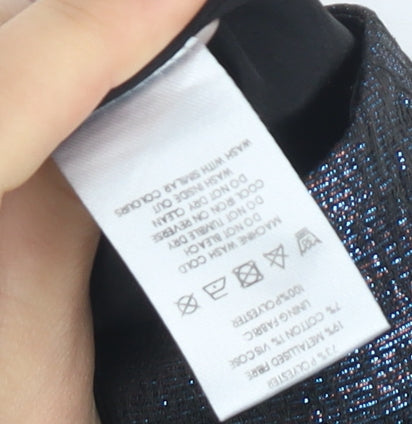 Oliver Bonas Women's Black Size 8 Straight Trousers