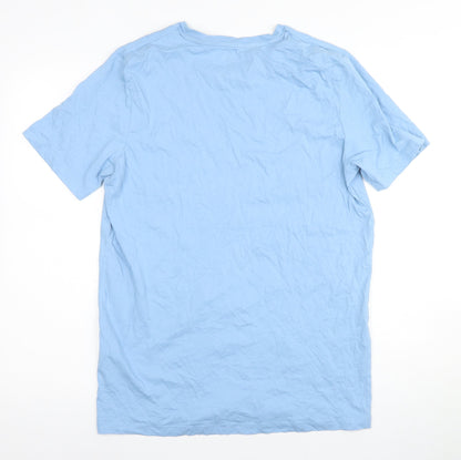 Mens UK Size L JACK & JONES Blue  T-Shirt