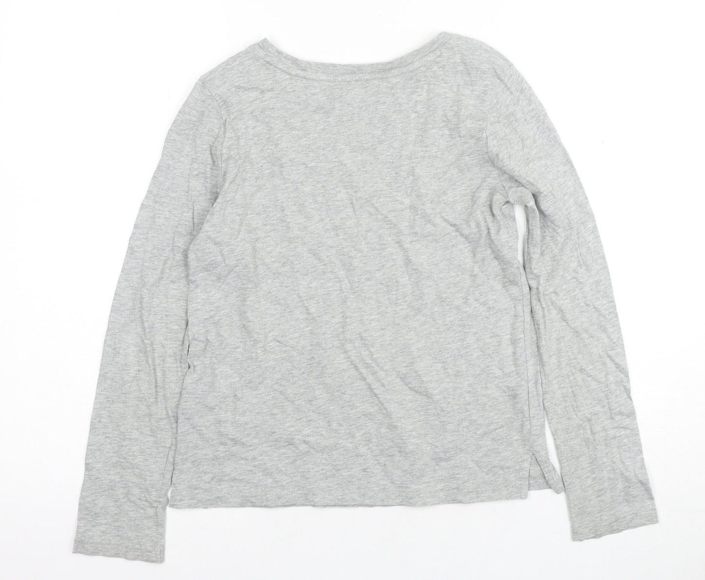 Gap Boys Grey Long Sleeve T-Shirt Size 10-11 Years