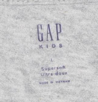 Gap Boys Grey Long Sleeve T-Shirt Size 10-11 Years