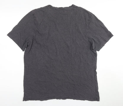 Ted Baker Men's Grey Graphic T-Shirt L