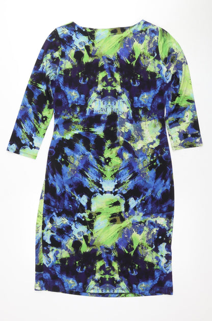 Debenhams Women's Multicoloured Bodycon Dress - Size 12