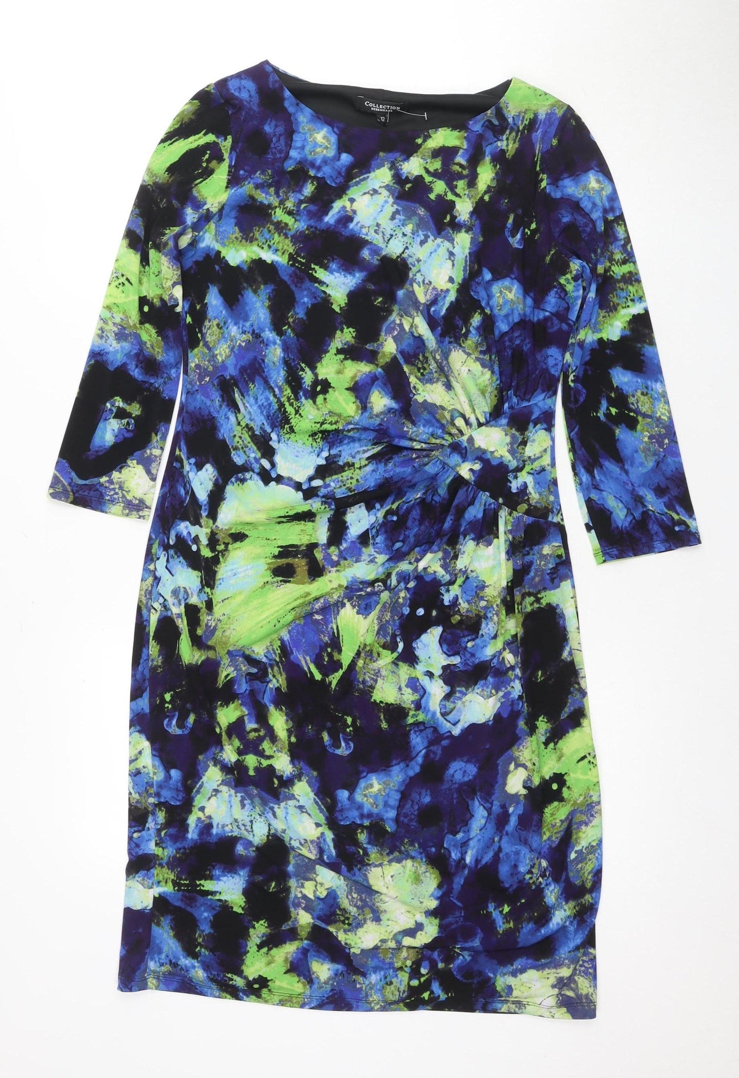 Debenhams Women's Multicoloured Bodycon Dress - Size 12