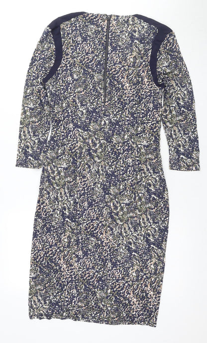 Marks and Spencer Women's Multicoloured Sheath Dress Size 12