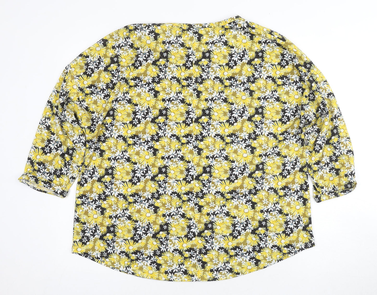 Womens UK Size 18 Marks and Spencer Yellow  Blouse