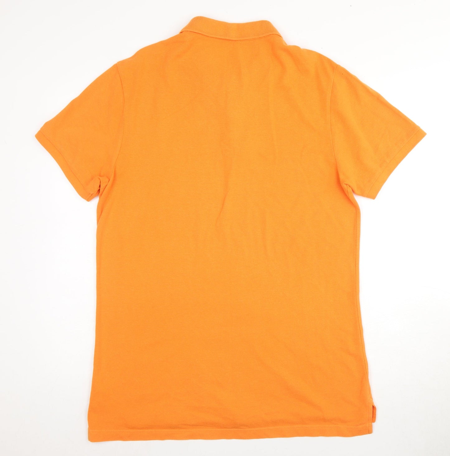 Gap Men's Orange Slim Fit Polo Shirt L