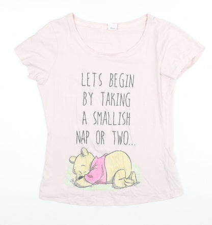 Disney Women's Pink Winnie the Pooh Cami Nightshirt Size 8-10