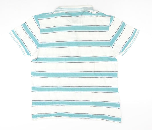 Ted Baker Men's Striped Polo Shirt, Size L